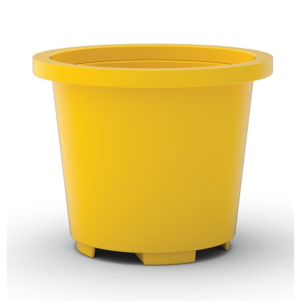 Vestil Drum Contain ment Base, Yellow SCC-65-YL - main